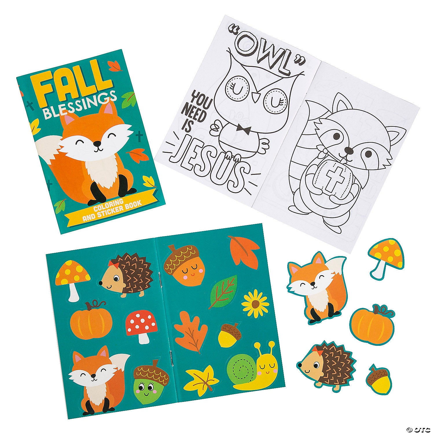 Book-Coloring Book & Stickers-4x6