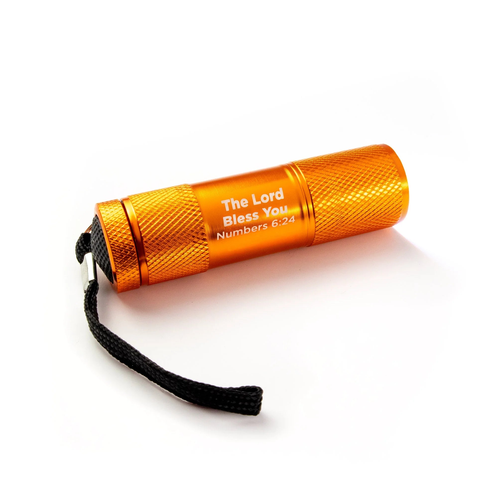 Flashlight-LED-Orange-Num 6:24-The Lord Bless You
