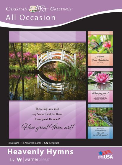 Boxed Cards-All Occ-Heavenly Hymns-G3112