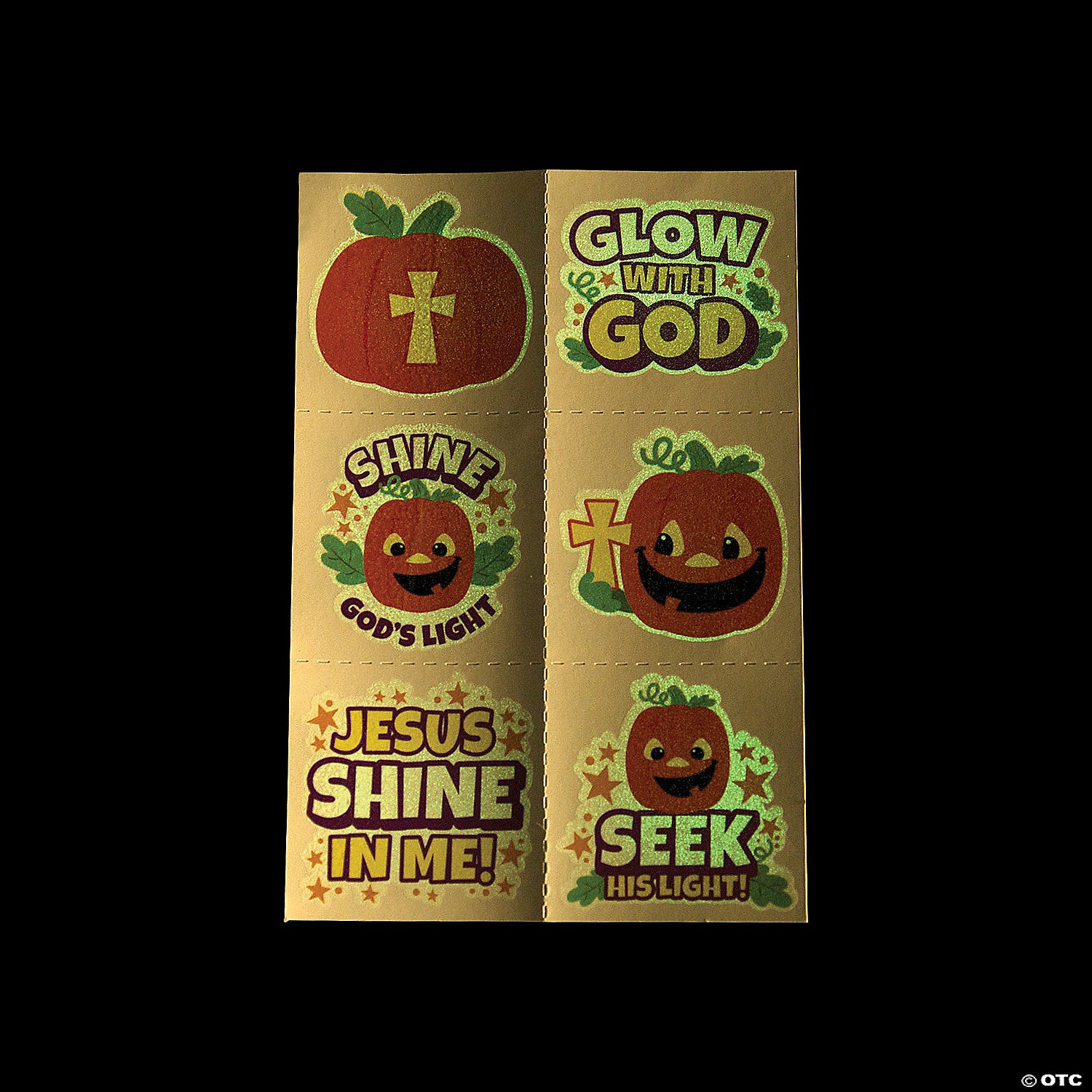 Tattoo-Pumpkin-Glow in the Dark