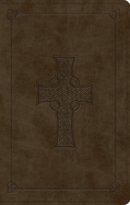Bible-ESV-Cross Design-Thinline-Brown