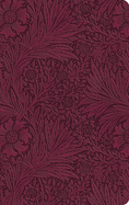 Bible-ESV-Large Print-Thinline-Raspberry-Floral