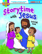 Coloring Book-Storytime with Jesus-Ages 2-4