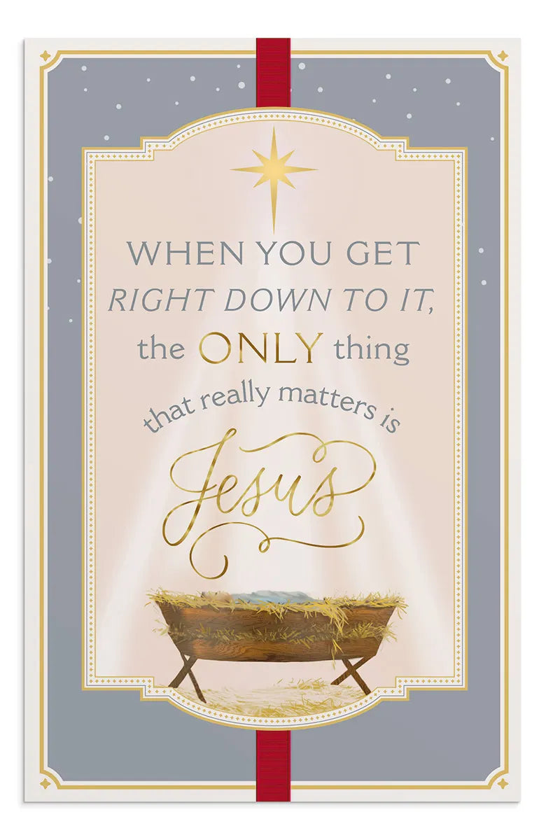 Boxed Card-Christmas-The Only Thing That Matters-50 Cards
