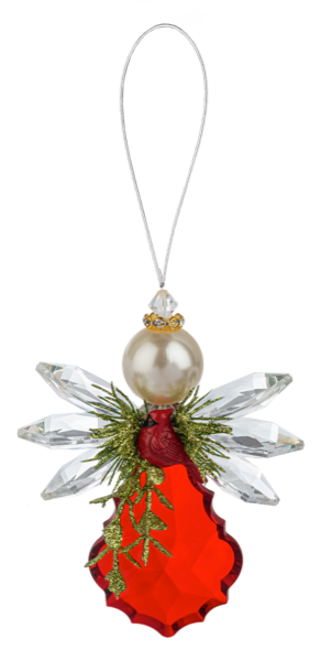 Ornament-Angel-Cardinal-Christmas