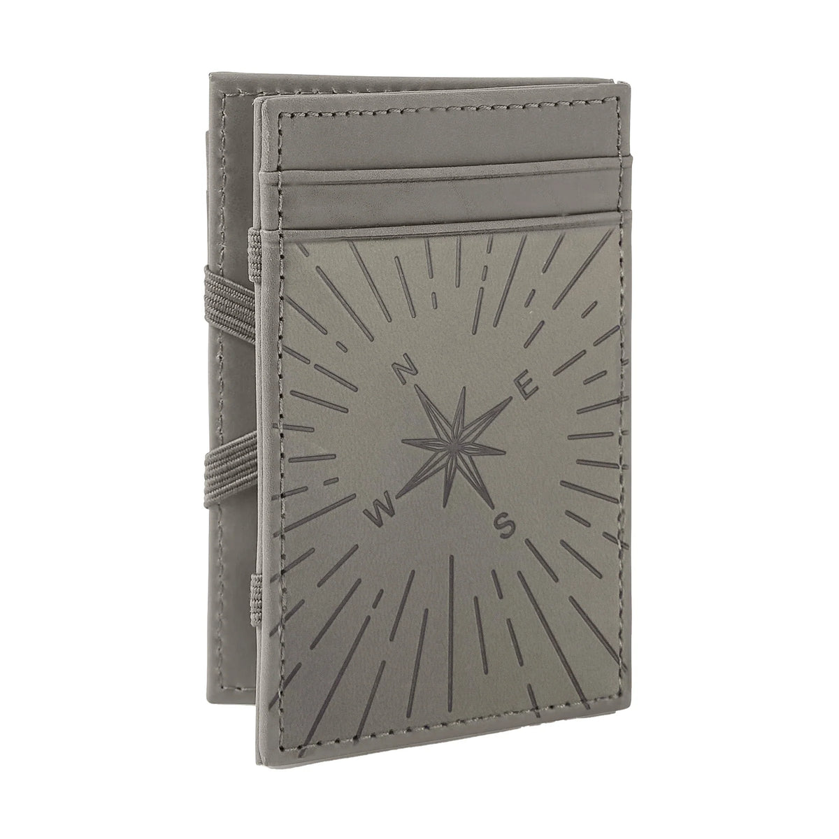 Wallet-Logos Tap-Leather-Pro 3:5-Trust In The Lord-Gray