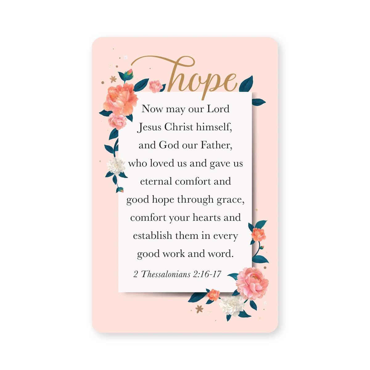 Pass It On-Logos Tap-Wallet Card-2Th 2:16-17-Hope