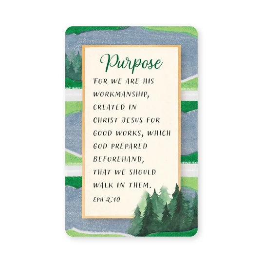Pass It On-Logos Tap-Wallet Card-Eph 2:10-Purpose
