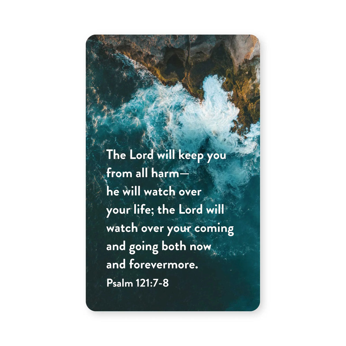 Pass It On-Logos Tap-Wallet Card-Psa 121:7-8-He Will Watch Over You
