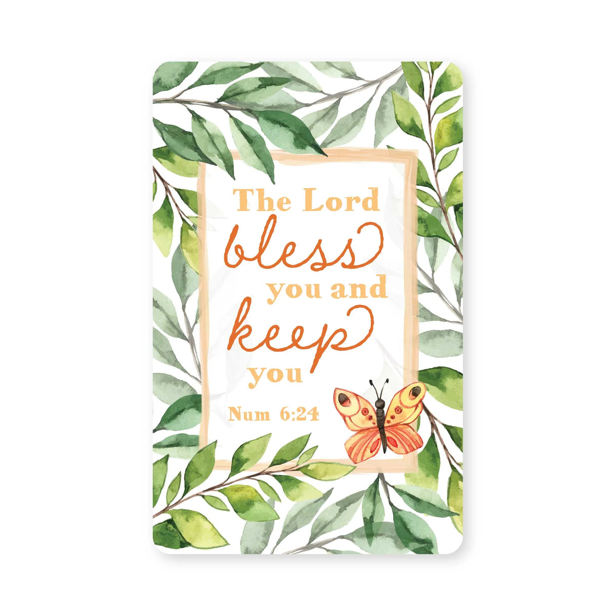 Pass It On-Logos Tap-Wallet Card-Num 6:24-Bless You