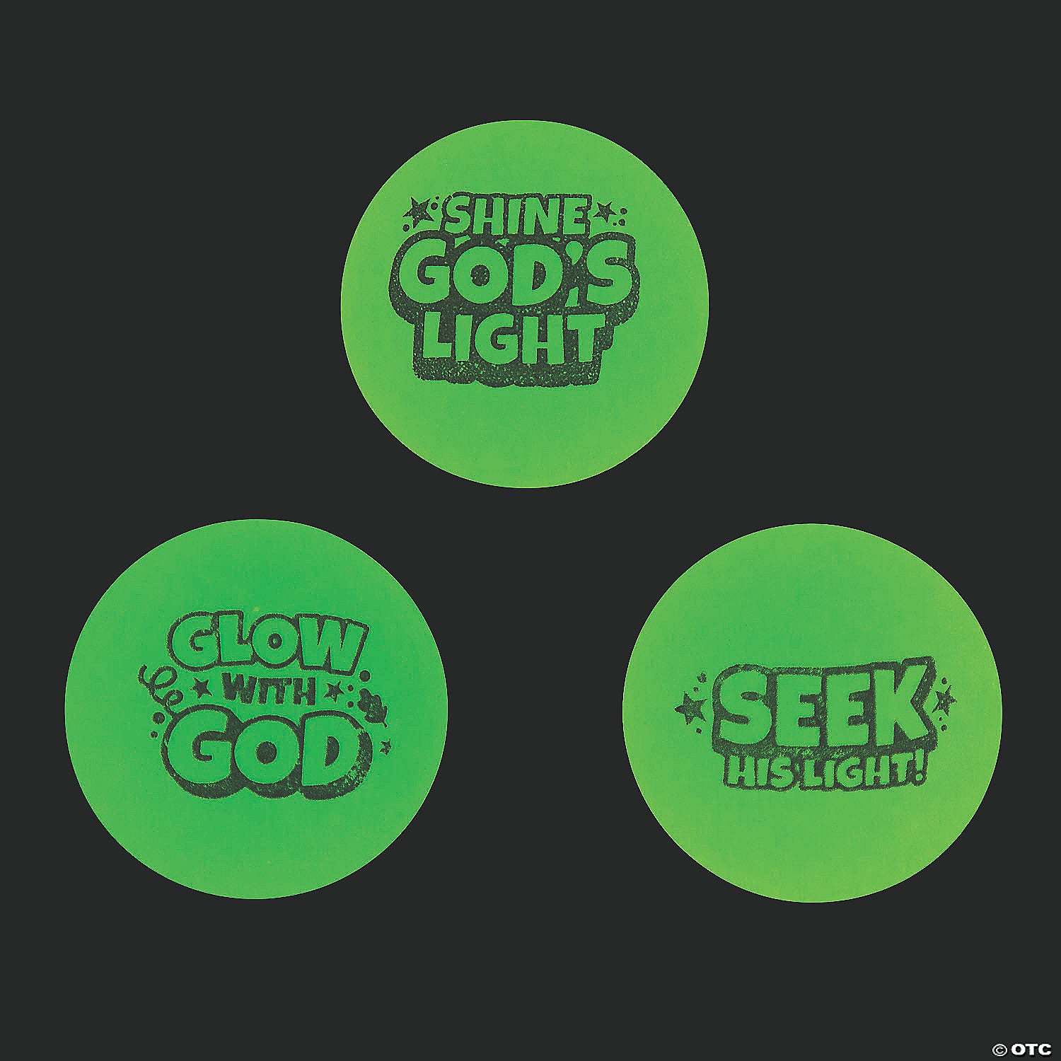 Bouncy Ball-Pumpkin-Glow In The Dark