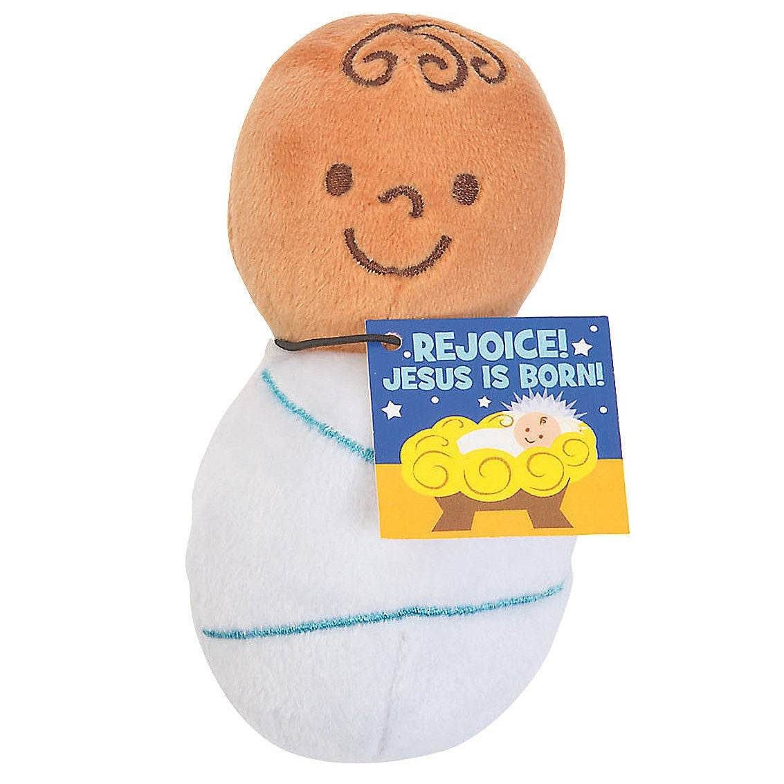 Stuffed-Christmas-Baby Jesus-Mini-4"