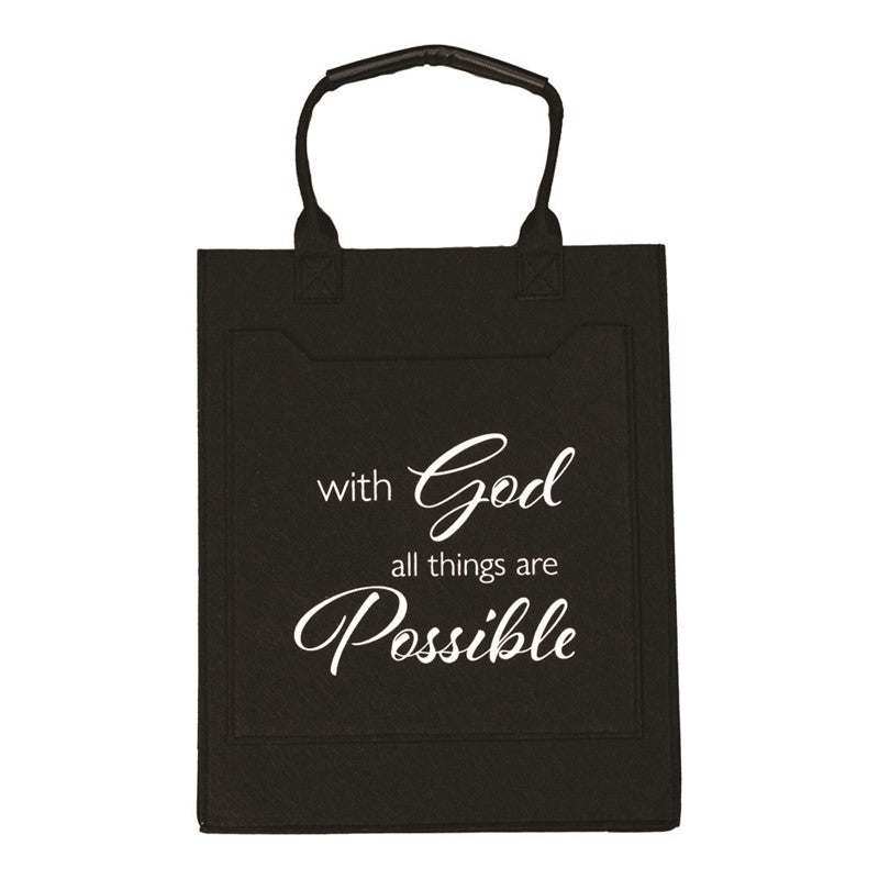 Tote Bag-Inspirational-With God