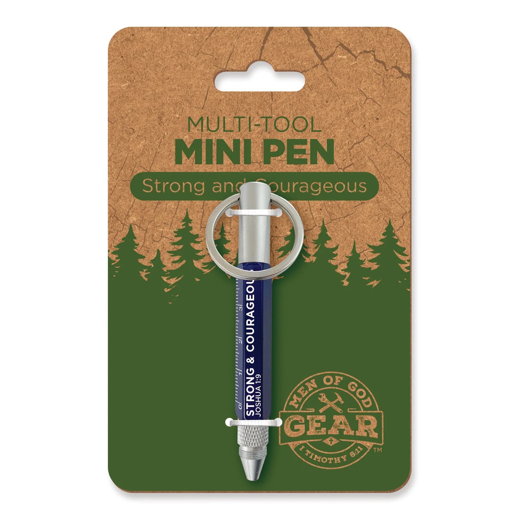 Pen-Multitool-Mini-Jos 1:9-Strong And Courageous