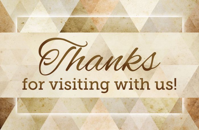 Post Cards-Glad you were here (pkg 25)