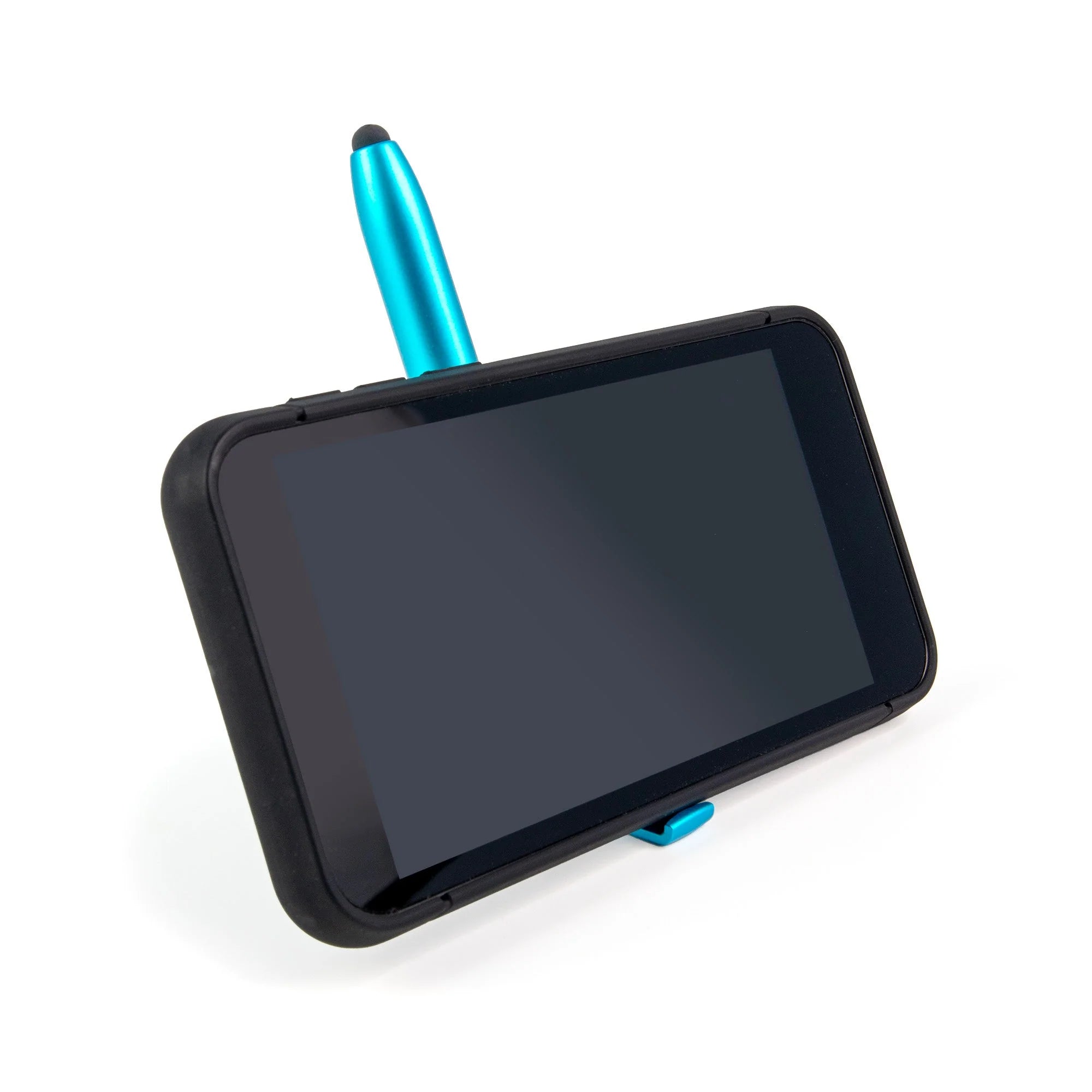 Pen-Flashlight-Stylus-Phone Holder-Teal-Jer 29:11-Plans For You