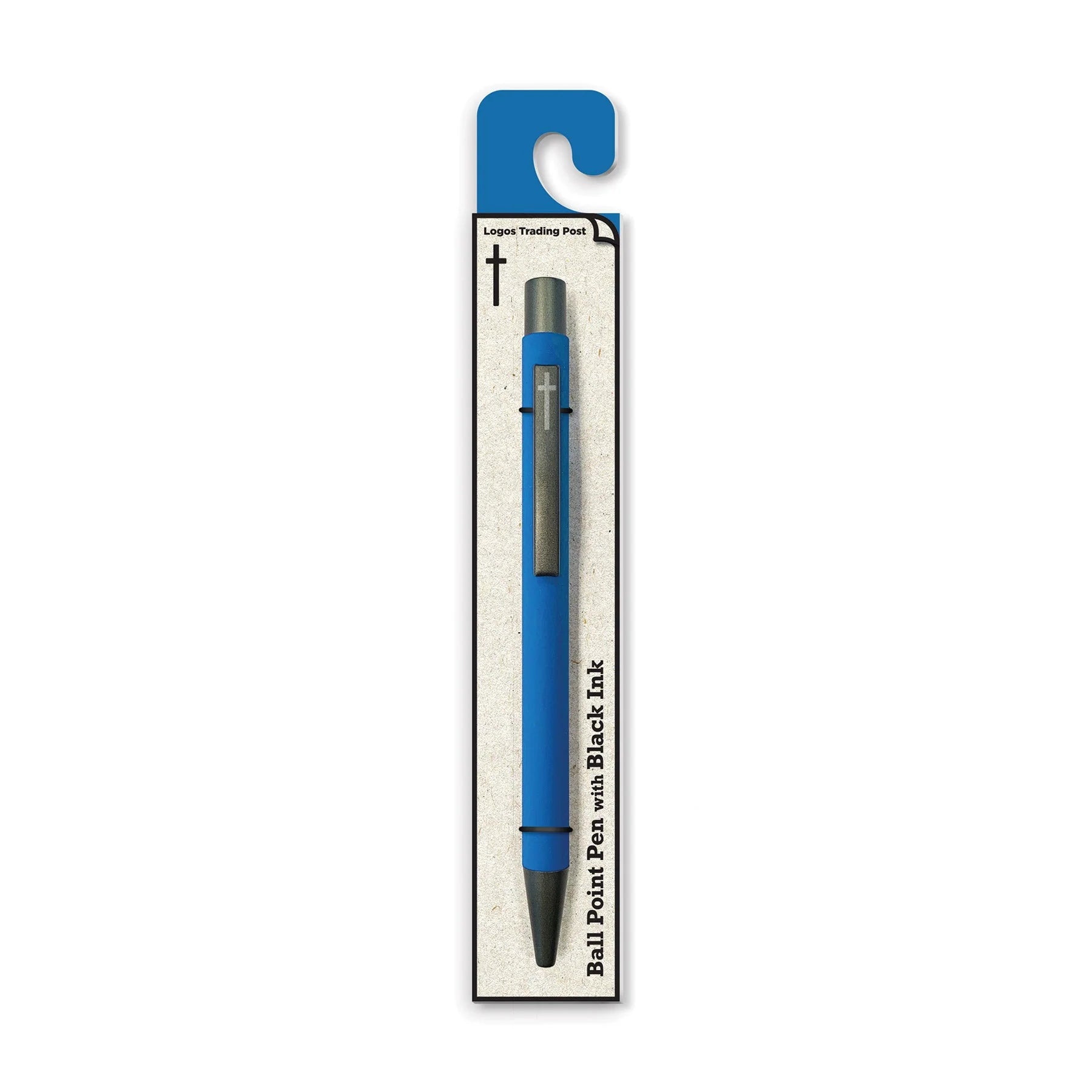Pen-Cross-Soft Touch Barrel-Blue-w/Blk Ink