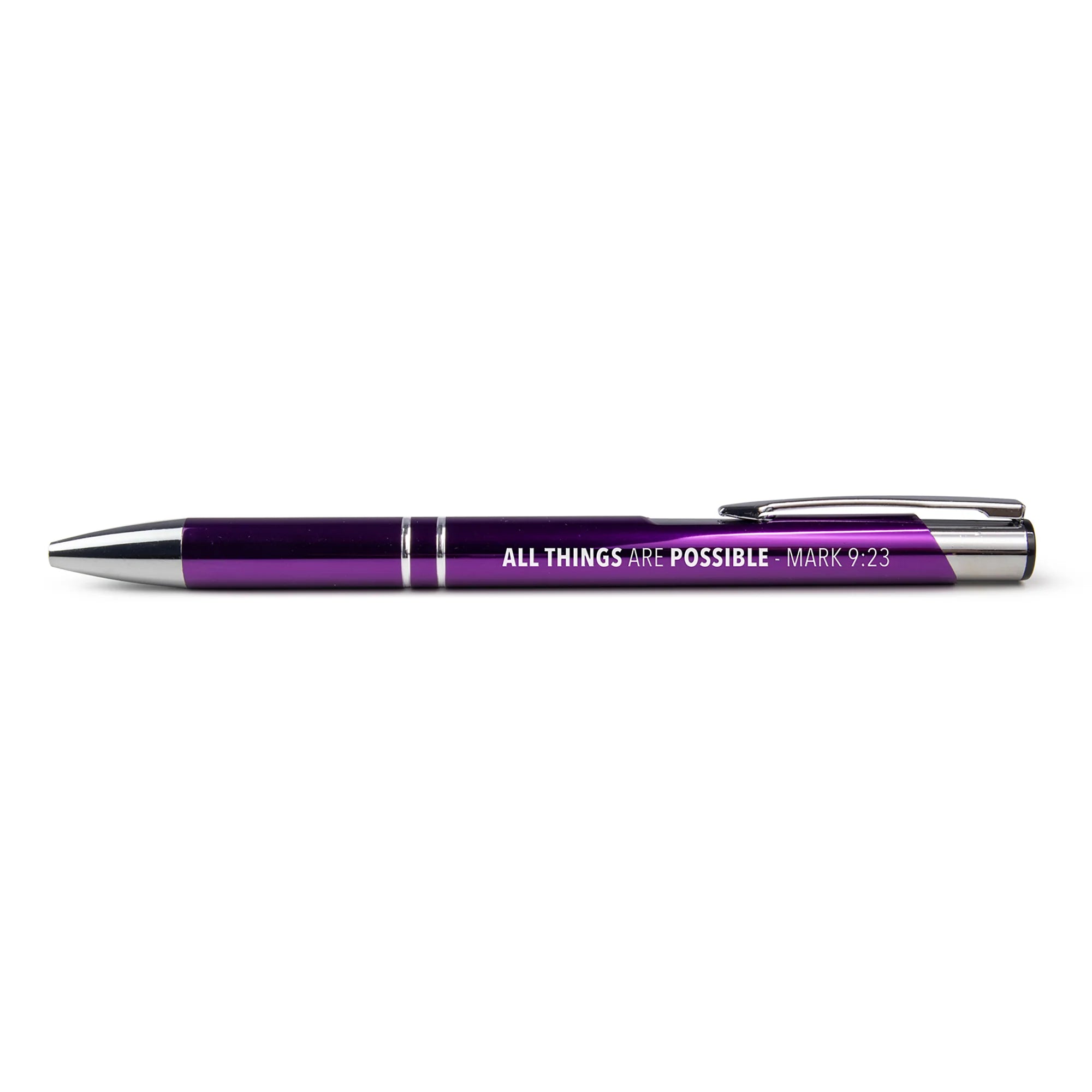Pen-Purple-Mrk 9:23-All Things Are Possible