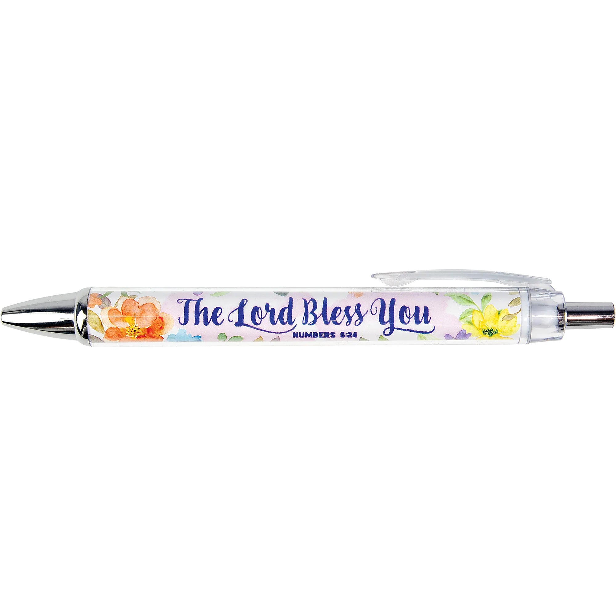 Pen-Floral-Num 6:24-The Lord Bless You
