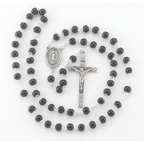 Rosary-Black-Box Wood