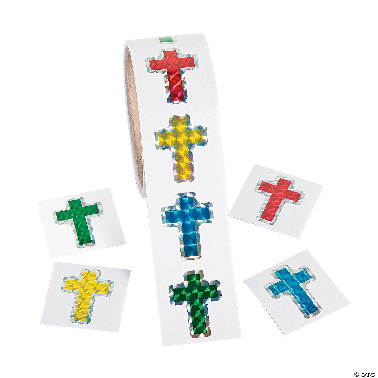 Stickers-Prism Cross-100/Roll