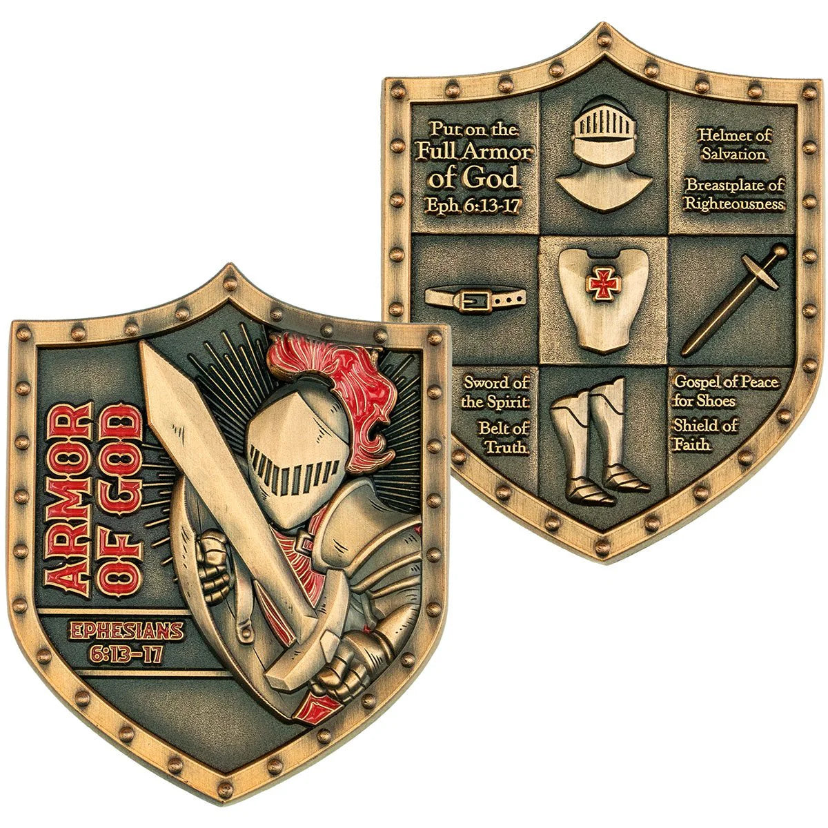 Coin-Shield-Eph 6:13-17-Armor Of God