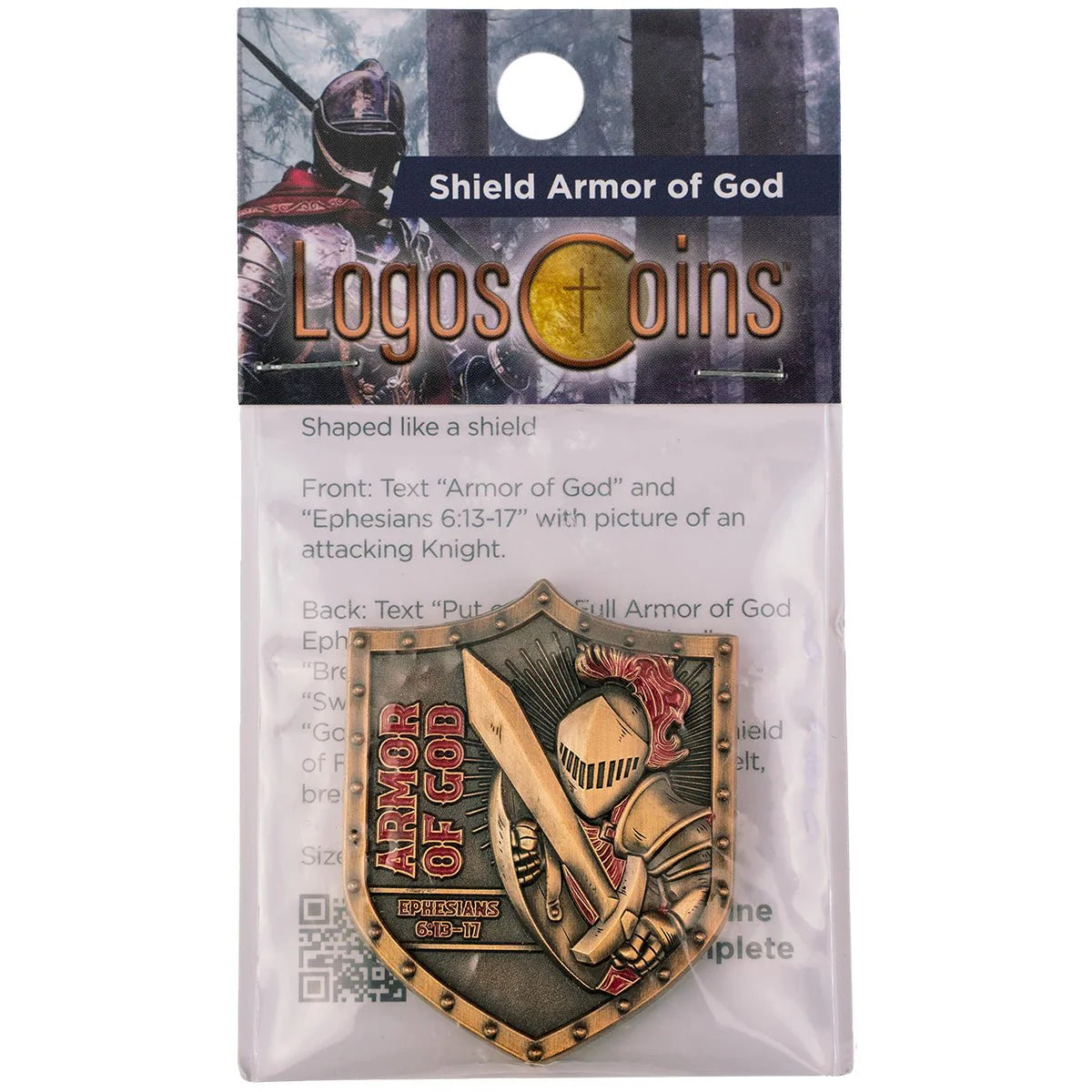 Coin-Shield-Eph 6:13-17-Armor Of God