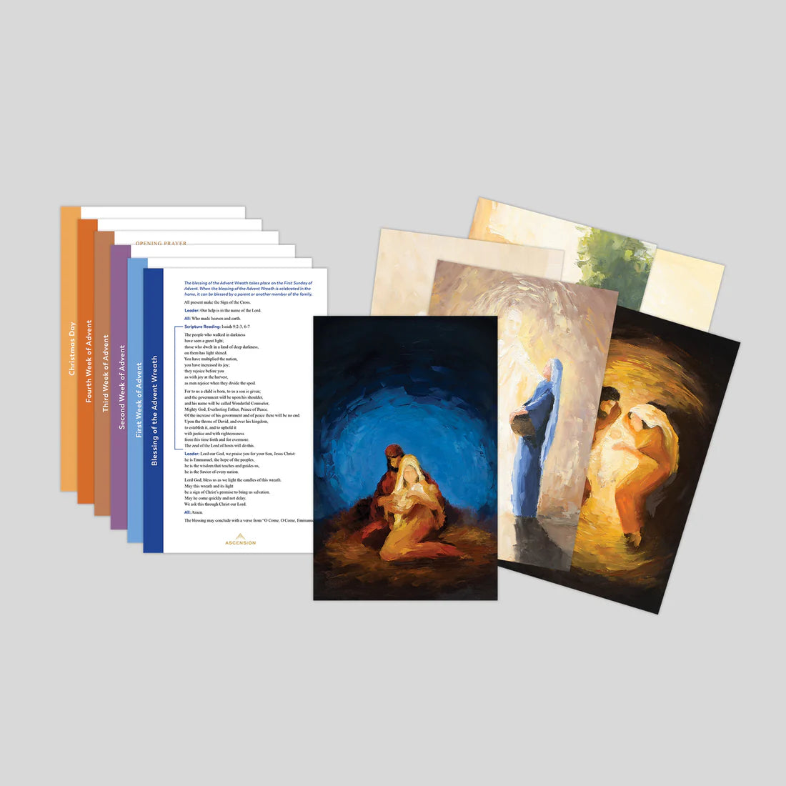 Advent Prayer Card Rejoice Collection-Pkg of 6