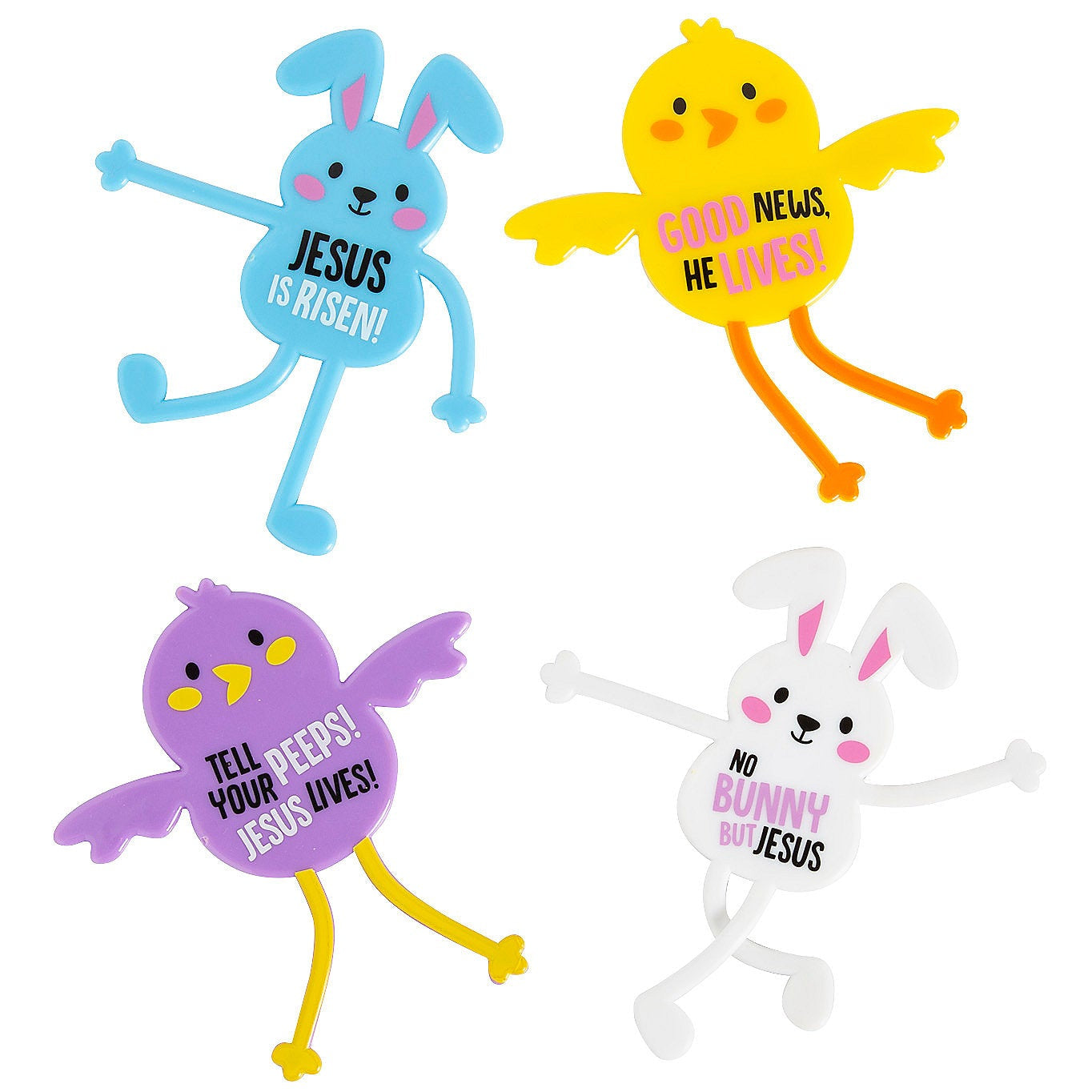 Toy-Bendable-Animals-Jesus Risen-Easter
