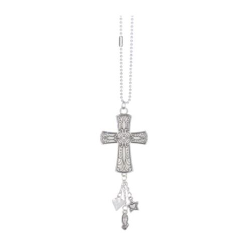 Car Charm/Cross/Silver