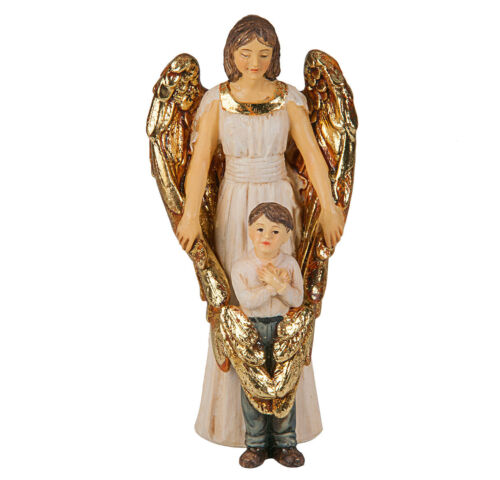 Statue-Guardian Angel-Boy