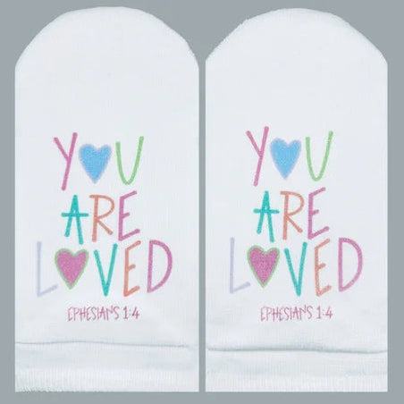 Socks-Eph 1:4-You Are Loved