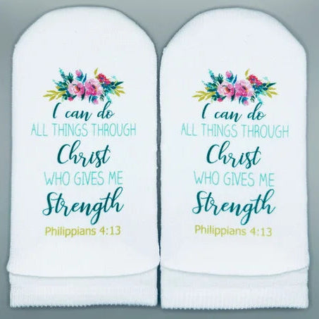 Socks-Php 4:13-All Things Through Christ
