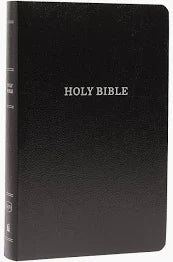 Bible-KJV-Gift & Award-Red Letter Edition-Black