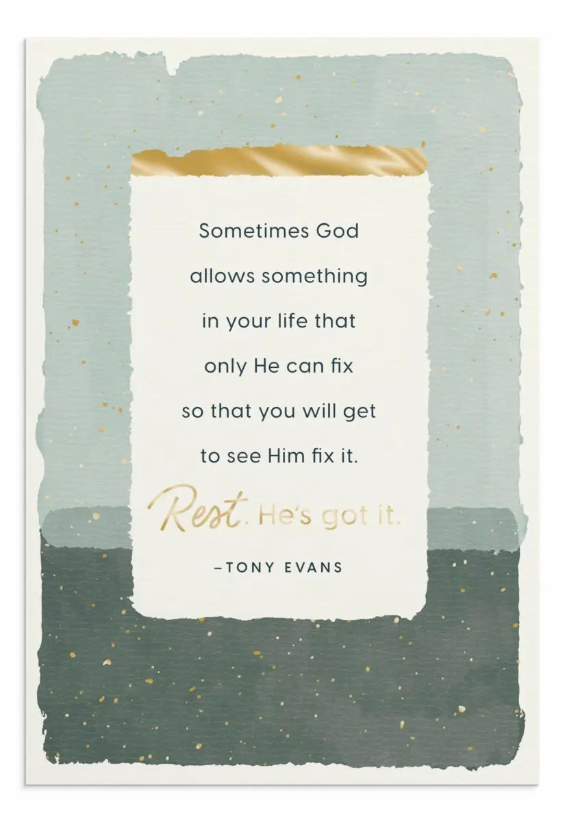 Card/Get Well/U1052-Tony Evans