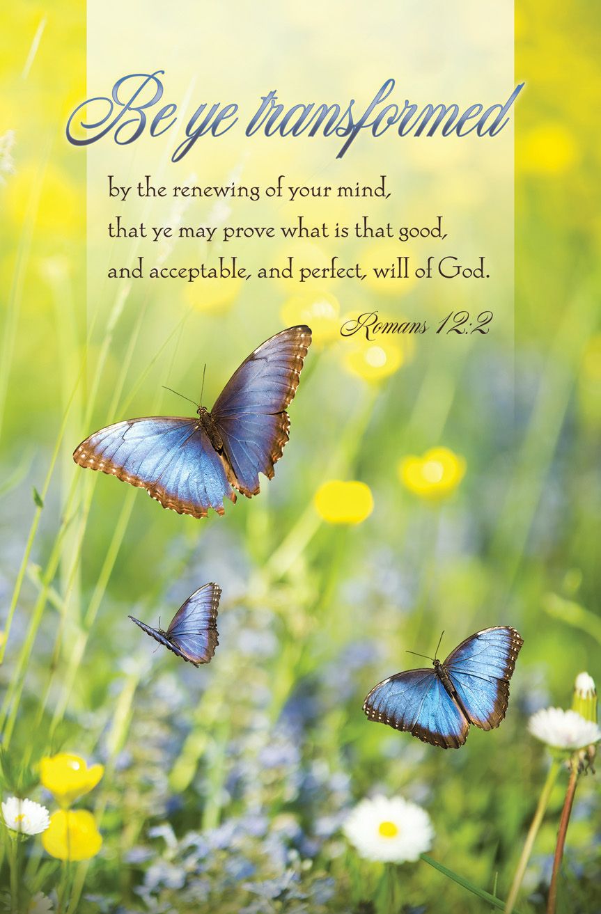 Bulletin/100pk/Rom 12:2/Be Ye Transformed
