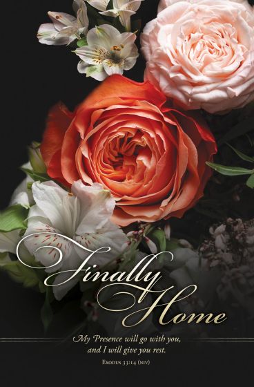 Bulletin-Funeral-Finally Home-U4405