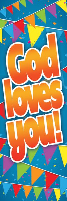 Bookmark/PKG 25/God Loves/U9198
